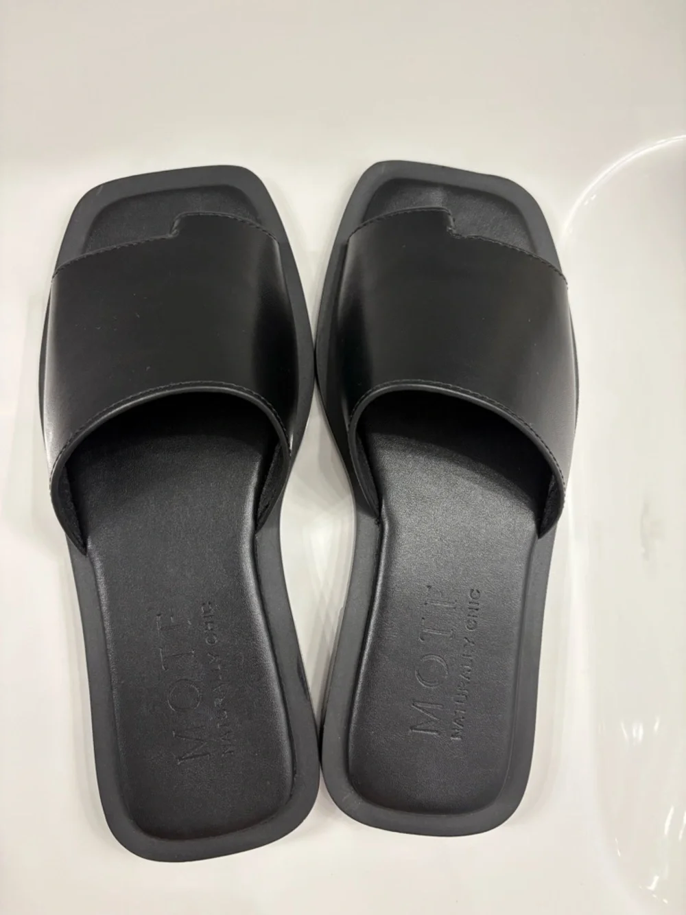 MOTF Black Slide Sandals - Picture 6 of 6